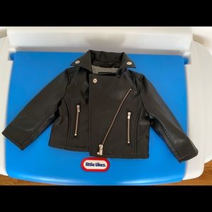 Baby gap leather jacket